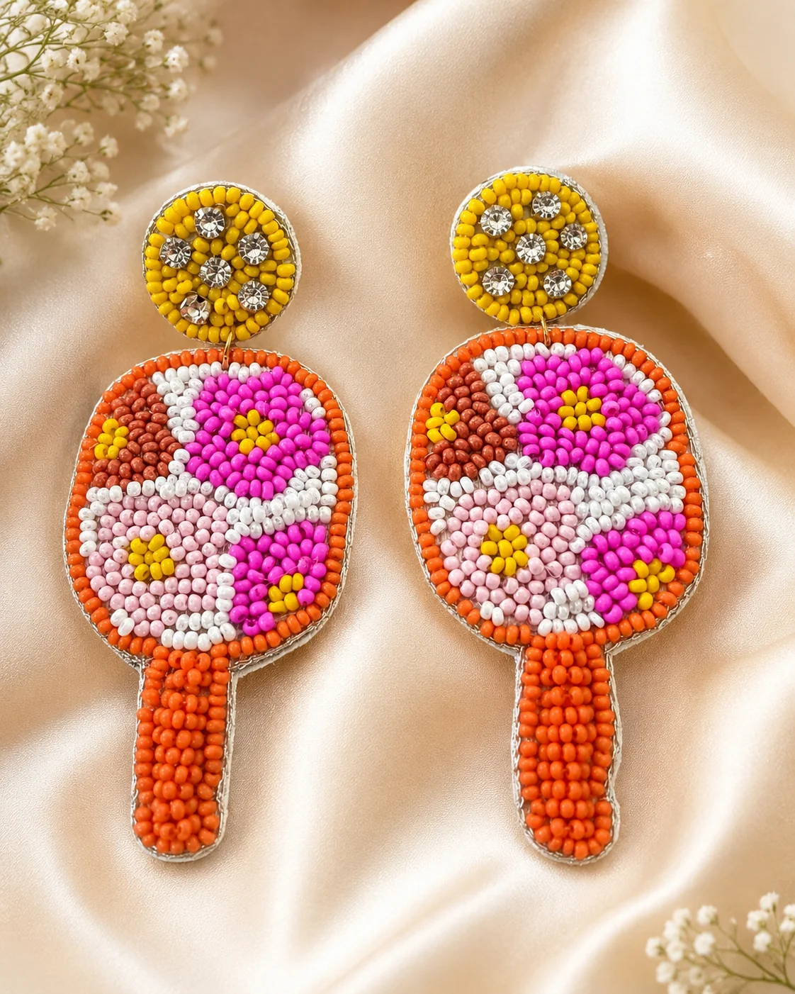 Blossom Popsicle Crystal Studs