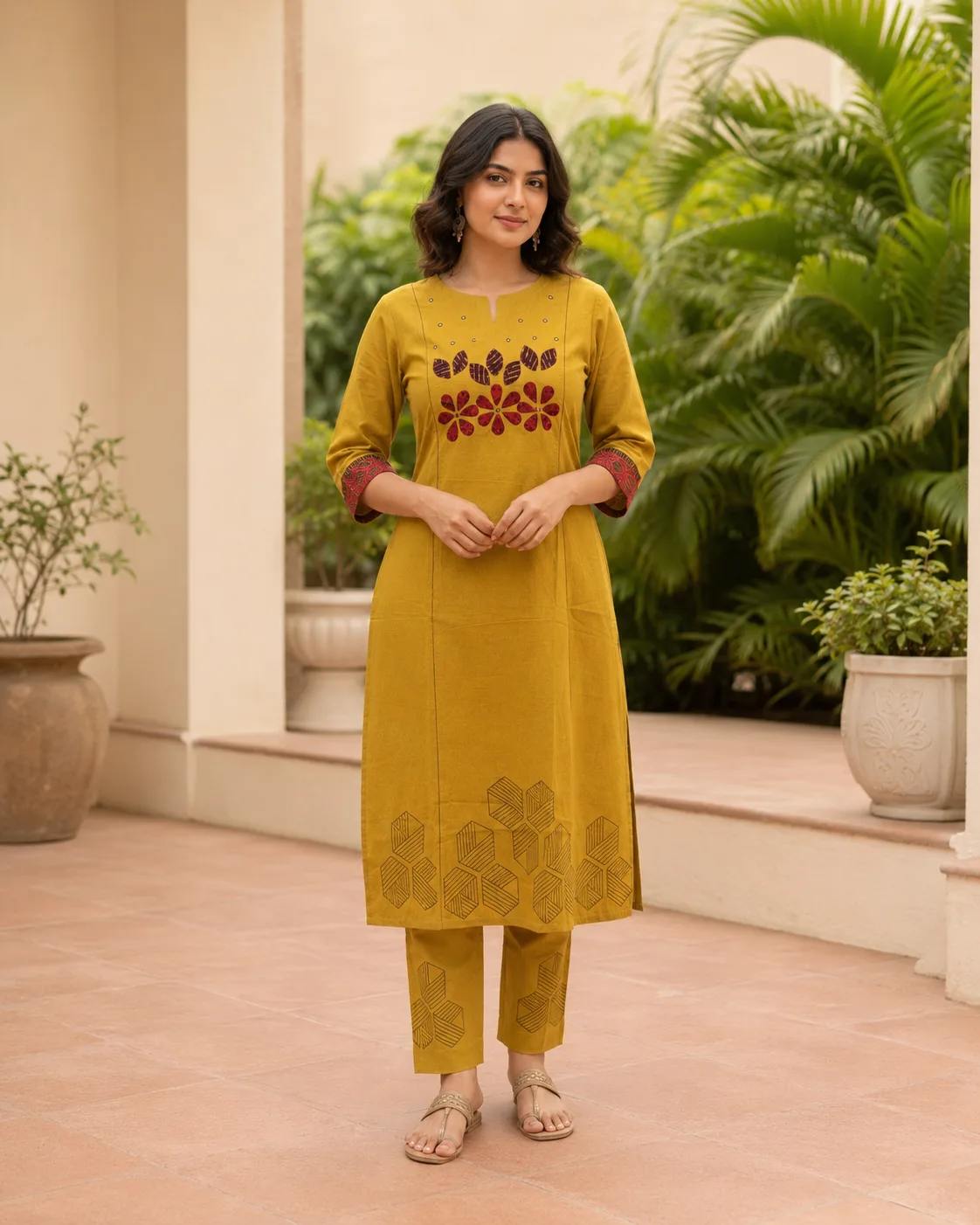 Pale Green Kurta Set